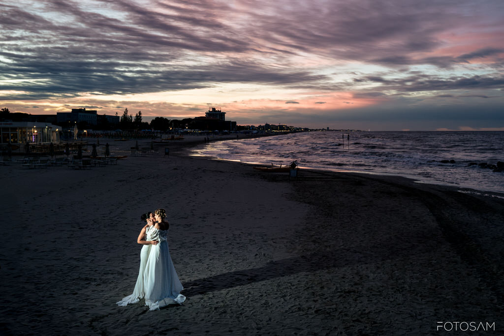 Matrimonio omosessuale sul litorale di Riccione