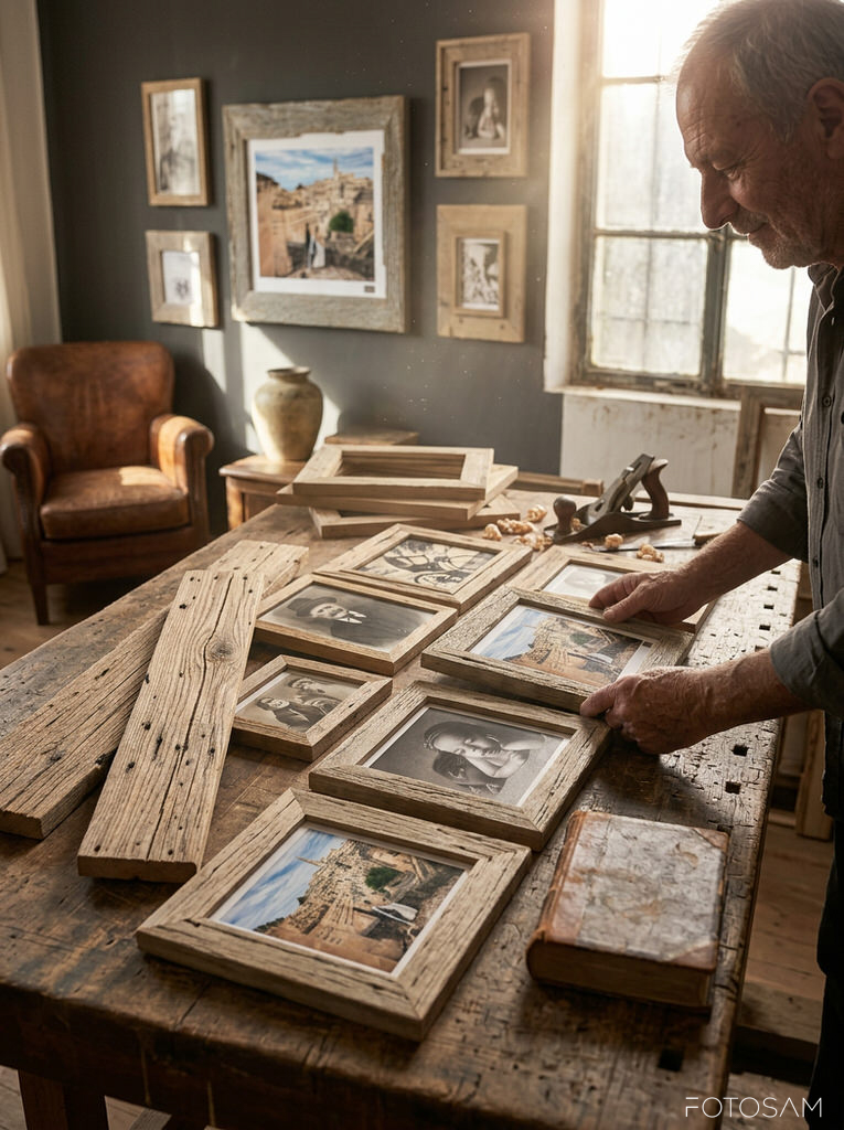 lavorazione-artigianale-di-cornici-in-legno-per-fotografie