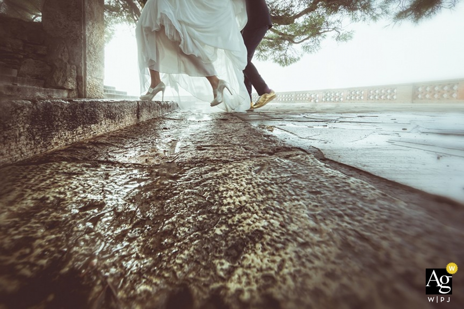 Scarpe degli sposi.