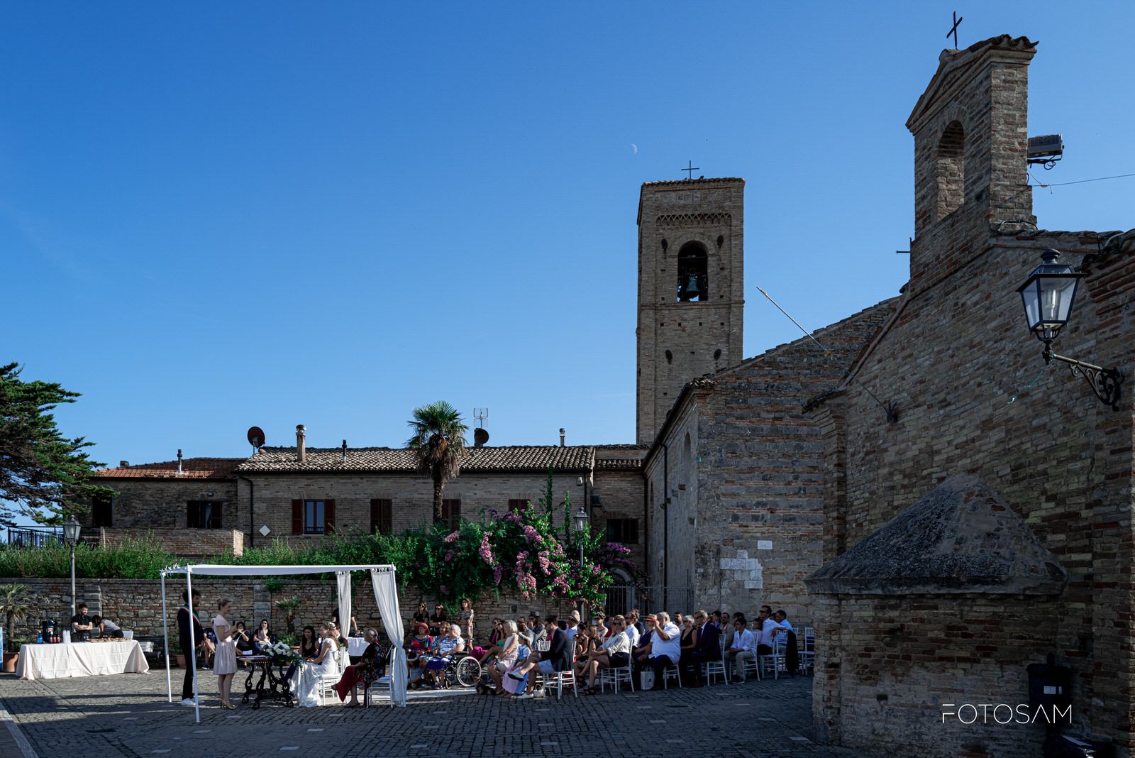 matrimonio civile davanti chiesa santa maria a mare