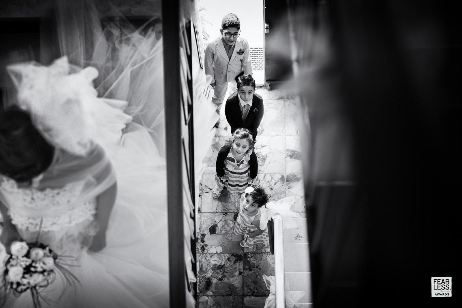 i paggette e le paggette della sposa
