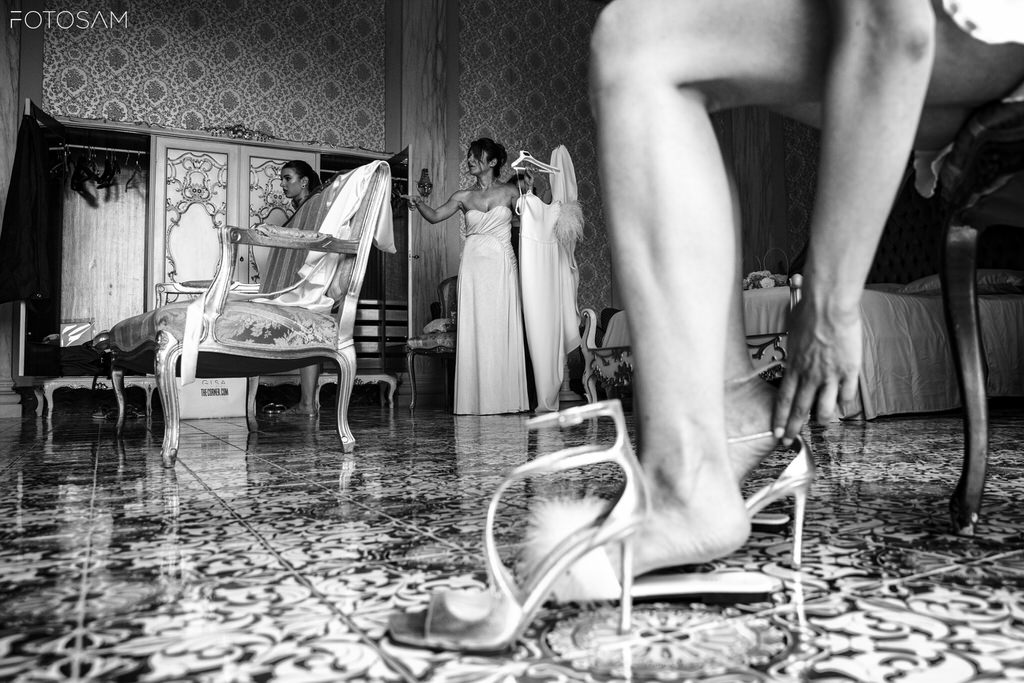 Wedding Villa des Vergers, preparativi