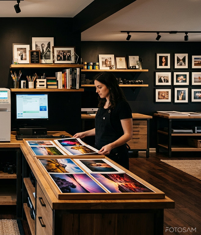 fotografa-al-lavoro-con-stampe-chimiche-nel-laboratorio