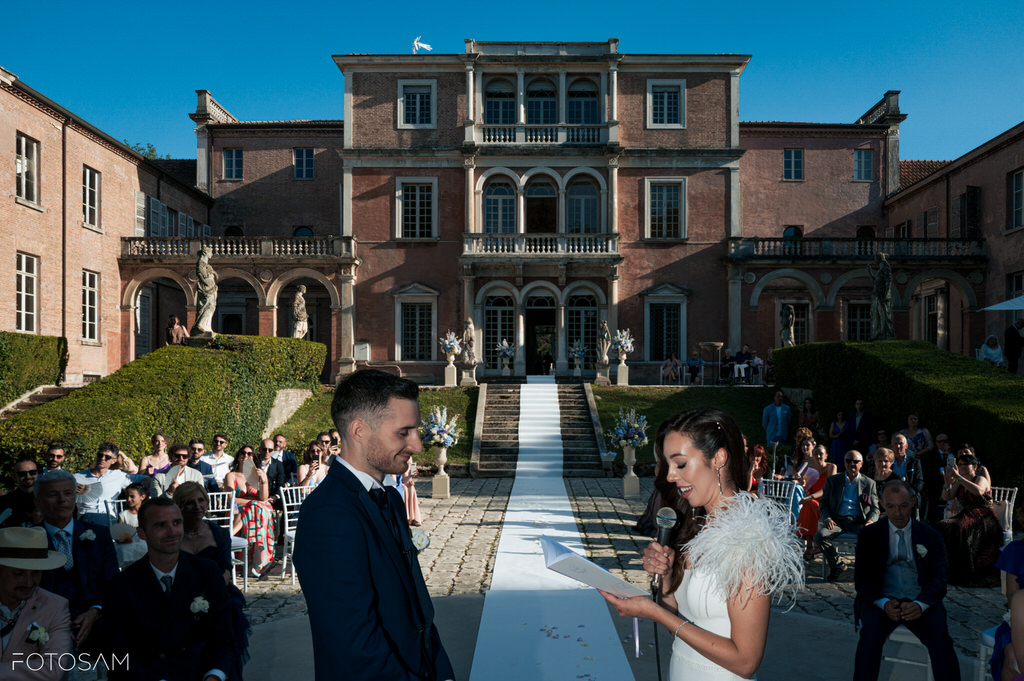Cerimonia a Villa Des Vergers, Rimini